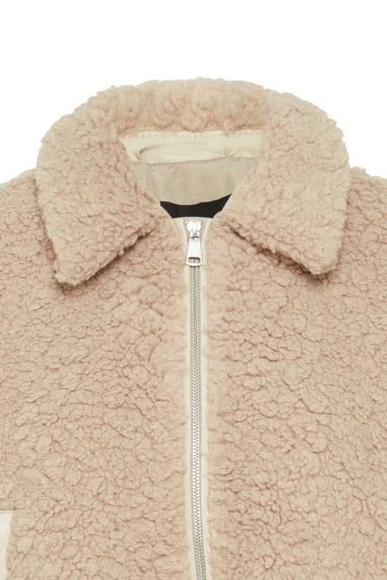 B.Young Fashion b.young Byanamaj Teddy Bomber Jacket Humus