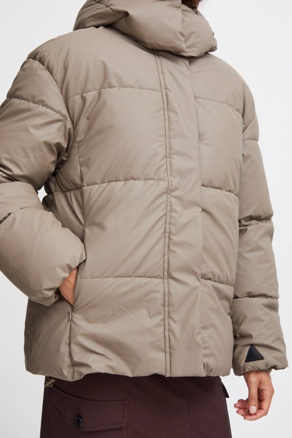 B.Young Fashion b.young Byazua Puffer Jacket Walnut