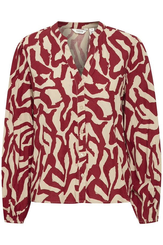 B.Young Fashion b.young Byjosa Pomegranate Blouse