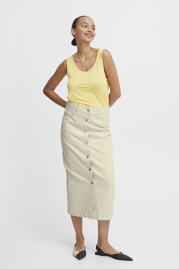 B.Young Fashion b.young Bykatsa Twill Skirt Birch