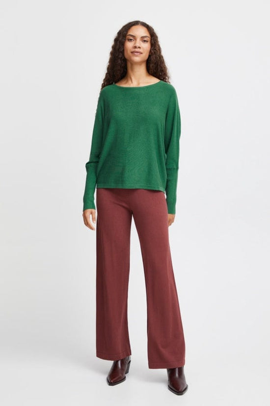 B.Young Fashion b.young Bymmorla Batwing Jumper Green