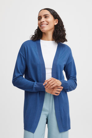 Long hotsell navy cardigan