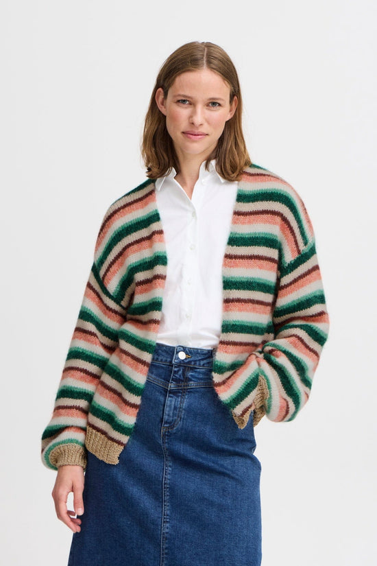 B.Young Fashion b.young Byonero Striped Cardigan