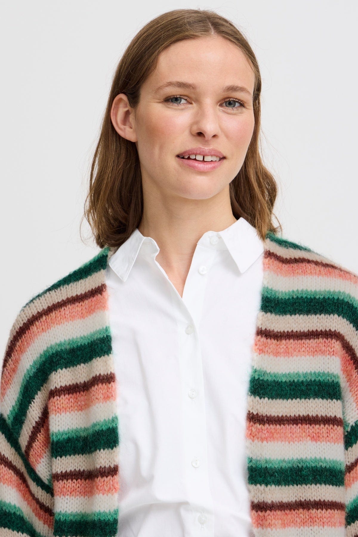 B.Young Fashion b.young Byonero Striped Cardigan