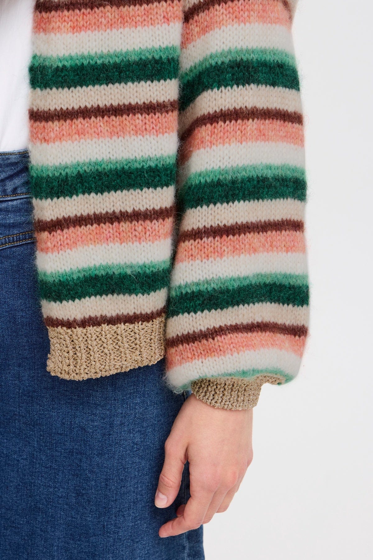 B.Young Fashion b.young Byonero Striped Cardigan