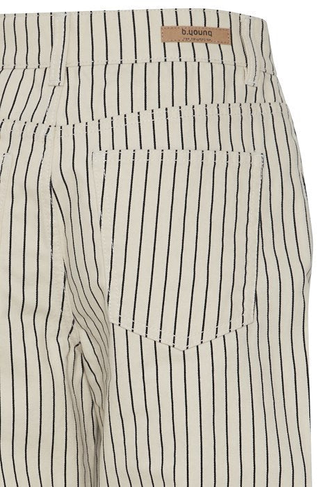 b.young Bykato Bylimo Striped Jeans in Birch