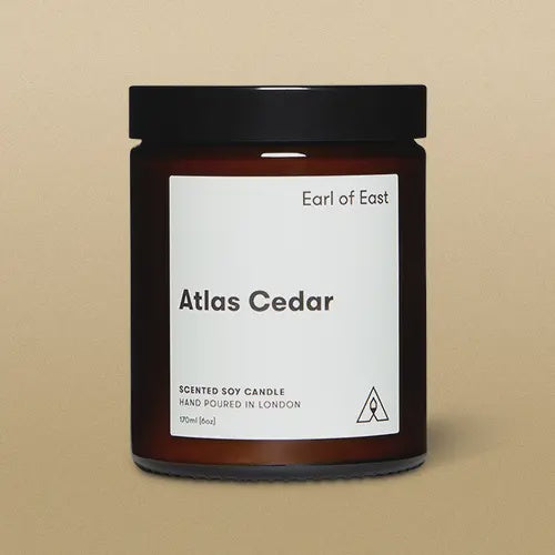 Earl of East Atlas Cedar Soy Candle - Precious Sparkle