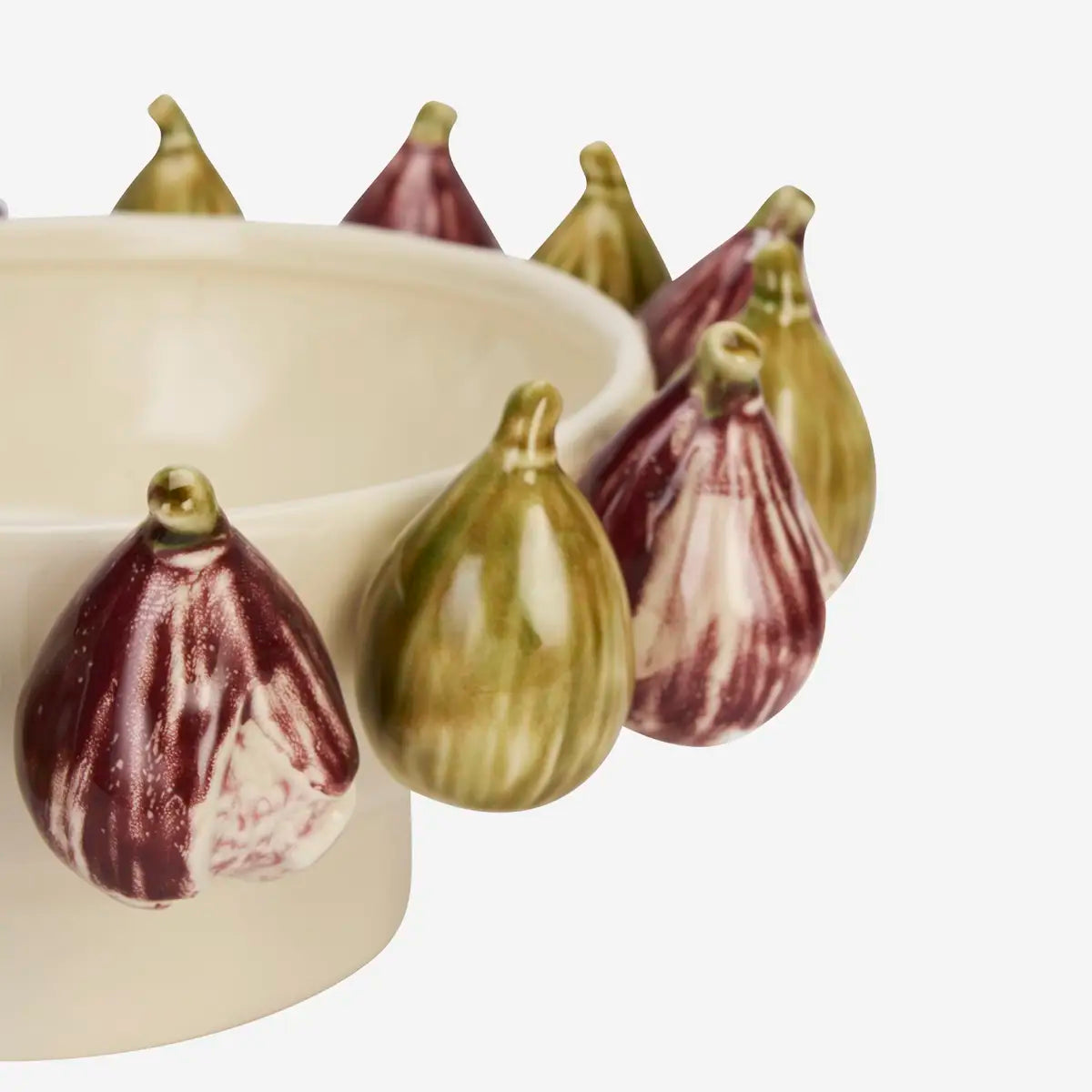 Madam Stoltz Stoneware Bowl w/ Figs