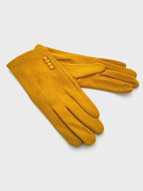 Black Ginger Accessories Black Ginger Mustard Gloves