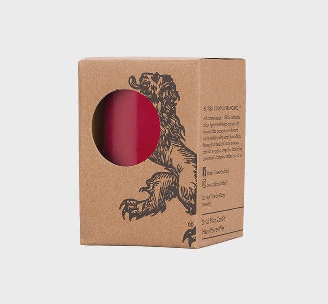 British Colour Standard Homewares British Colour Standard Guardsman Red Eco Pillar Candle