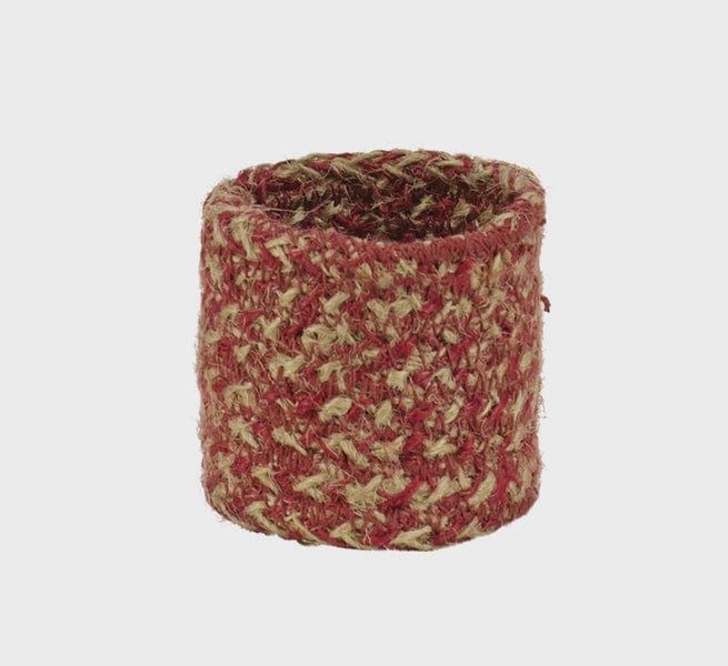 British Colour Standard Homewares British Colour Standard Jute Napkin Rings Guardsman Red