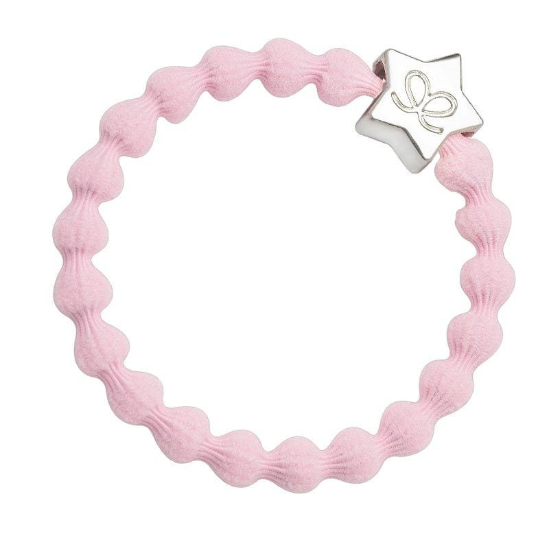 By Eloise Accessories By Eloise Bangle Silver Star | Soft Pink