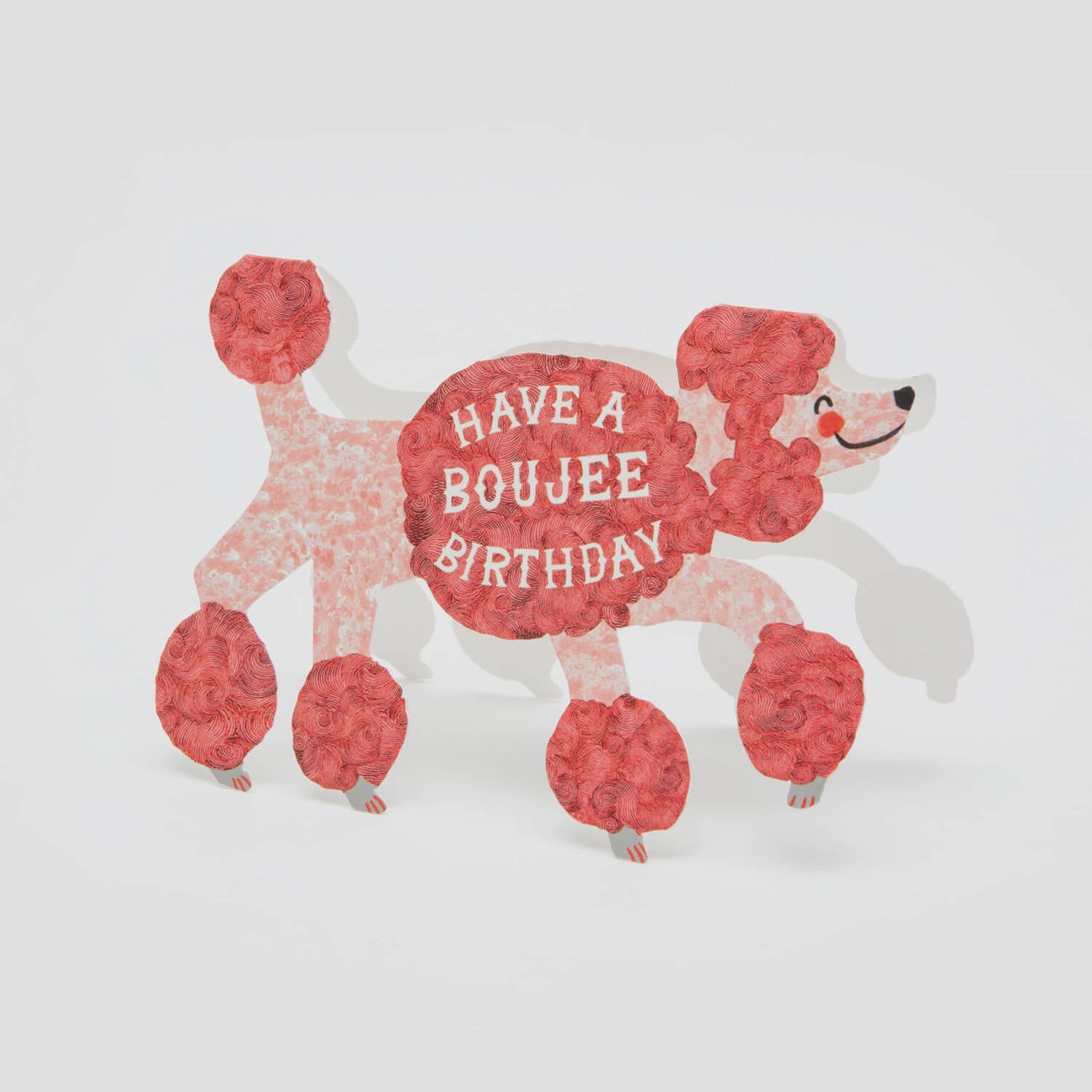 Hadley Birthday Boujee Poodle Card
