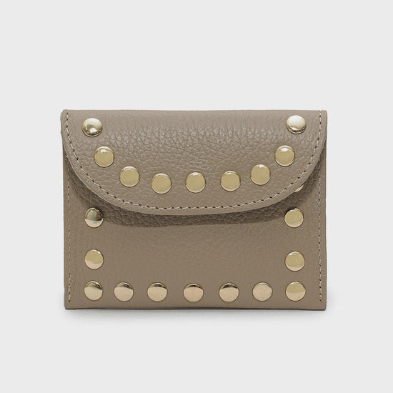 Cherry Paris Leina Leather Purse Taupe