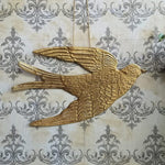 Casa Verde Homewares Dove Large Hanging Brass Ornament