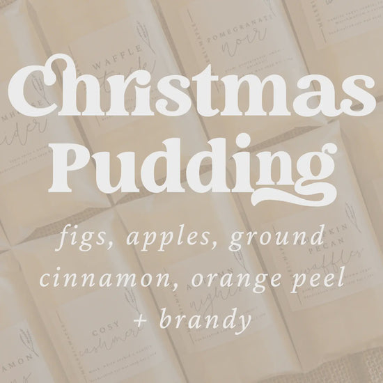Meleri and Maple Christmas Pudding Wax Melt - Precious Sparkle