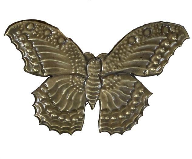 De Weldaad Homewares Butterfly Gold Metal Ornament