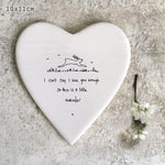 East of India Homewares East of India Coaster- Can’t say I love you enough