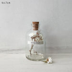 East of India Homewares East of India Dried Flowers Bottle Lovely Friend