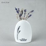 East of India Homewares East of India Flat vase- You are the mum