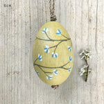 East of India Homewares East of India painted egg- Primrose yellow