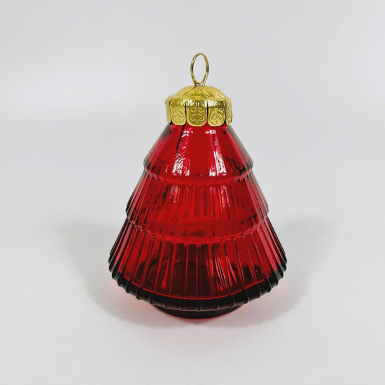 Recycled Tree Bauble Berry Red