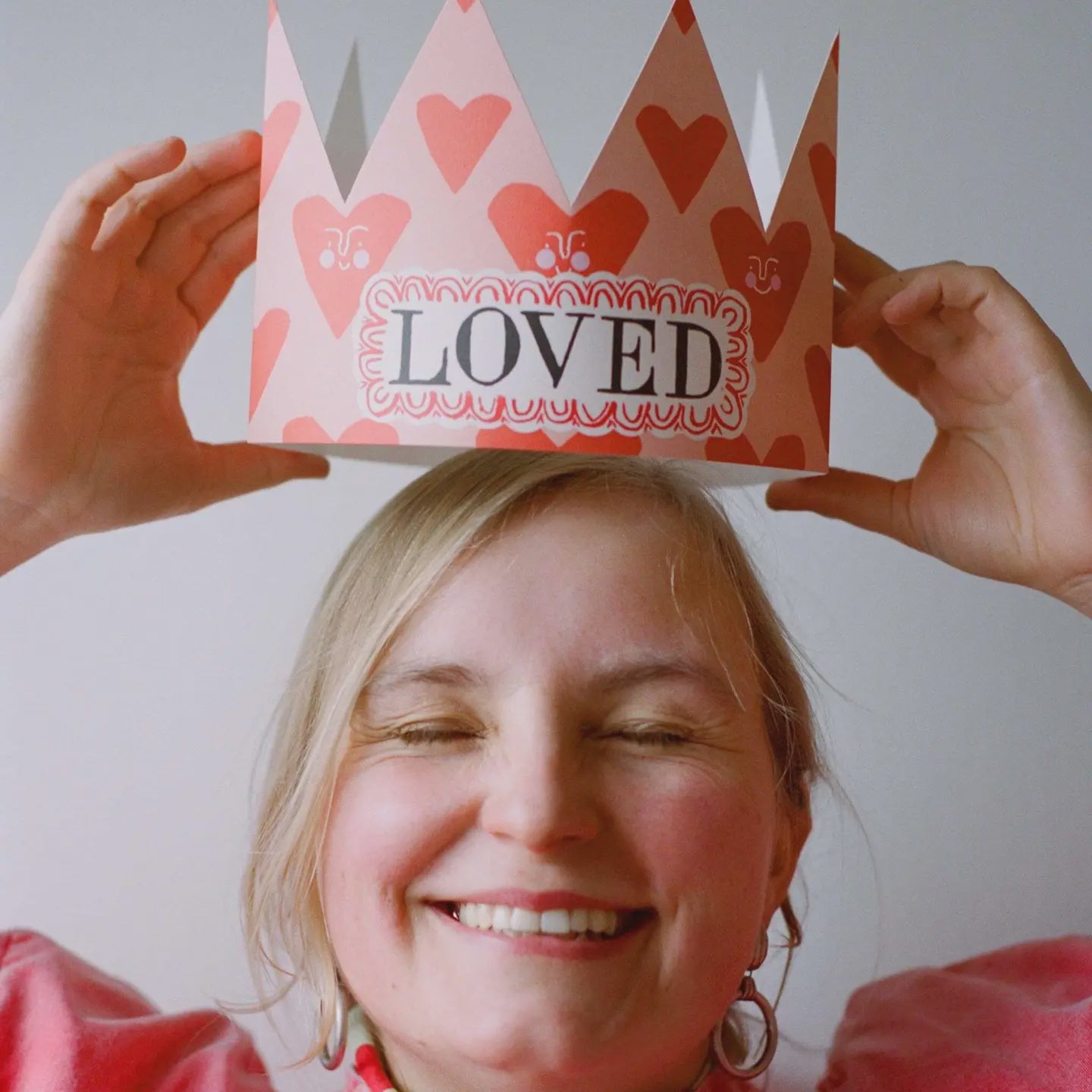 Loved Party Hat Card