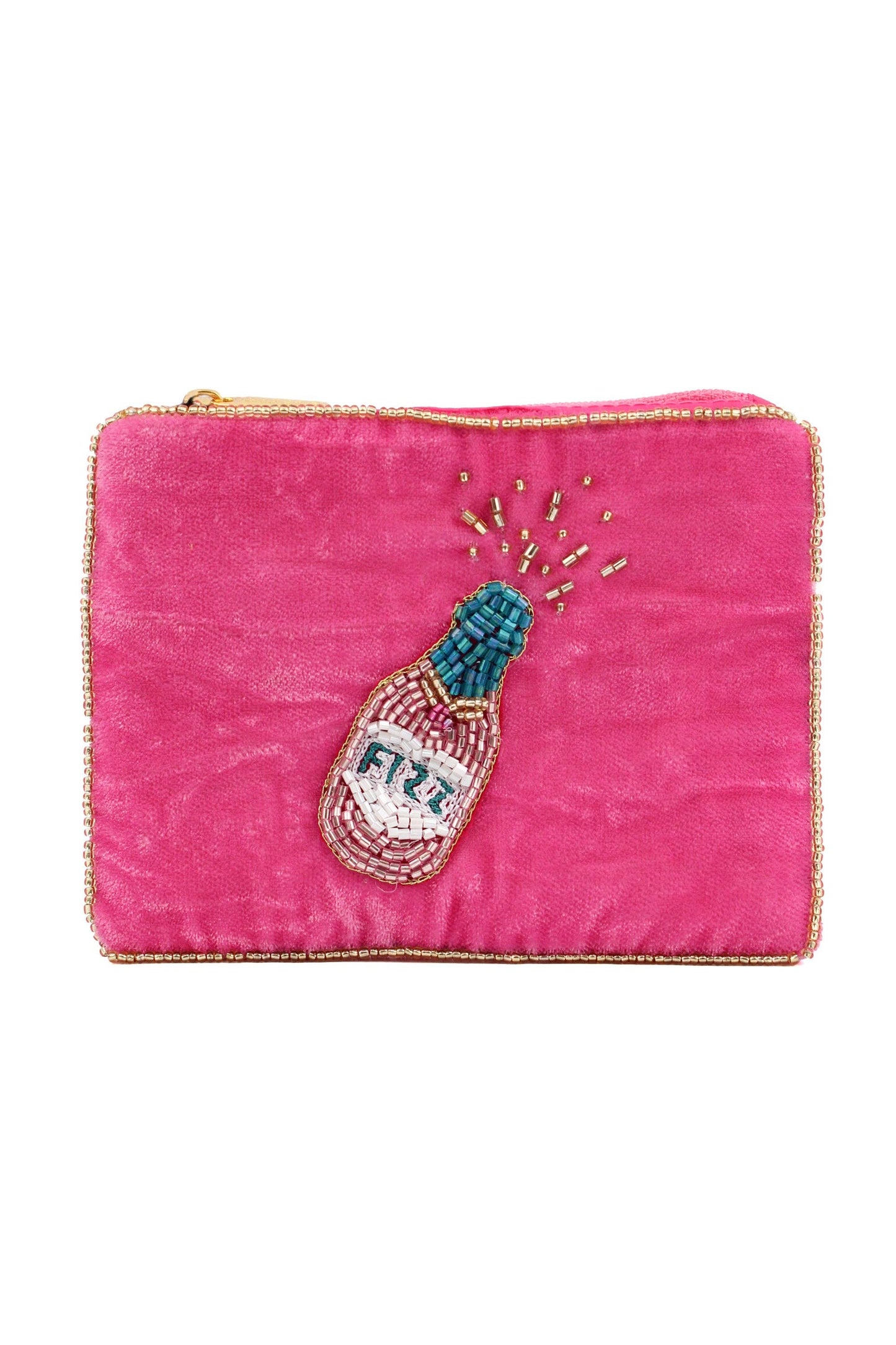 My Doris Fizz Bottle Pink Small Pouch