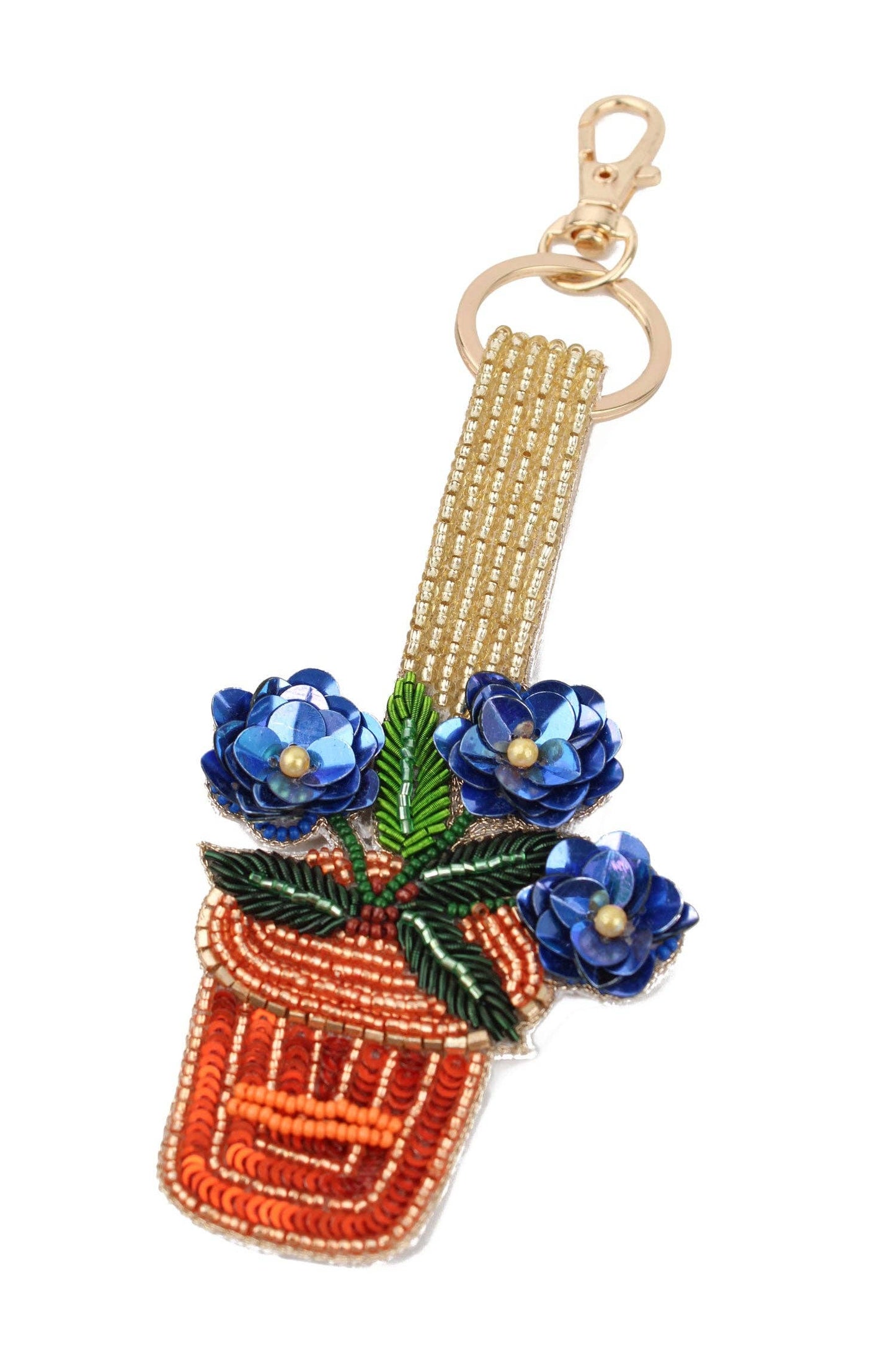 My Doris Flower Pot Keyring - Precious Sparkle