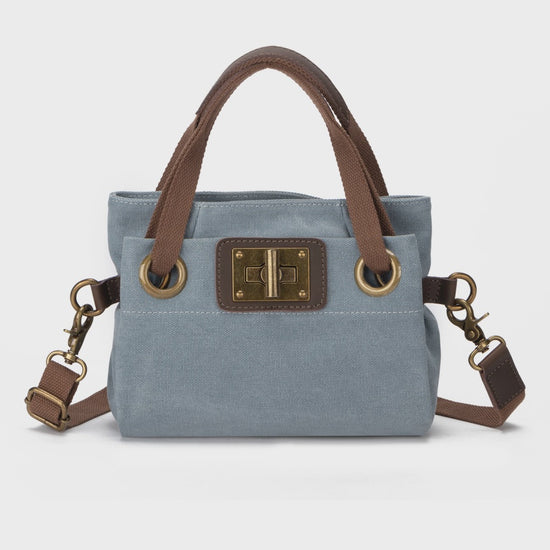 Zede Pont-Des-Arts XS Bag Blue Grey