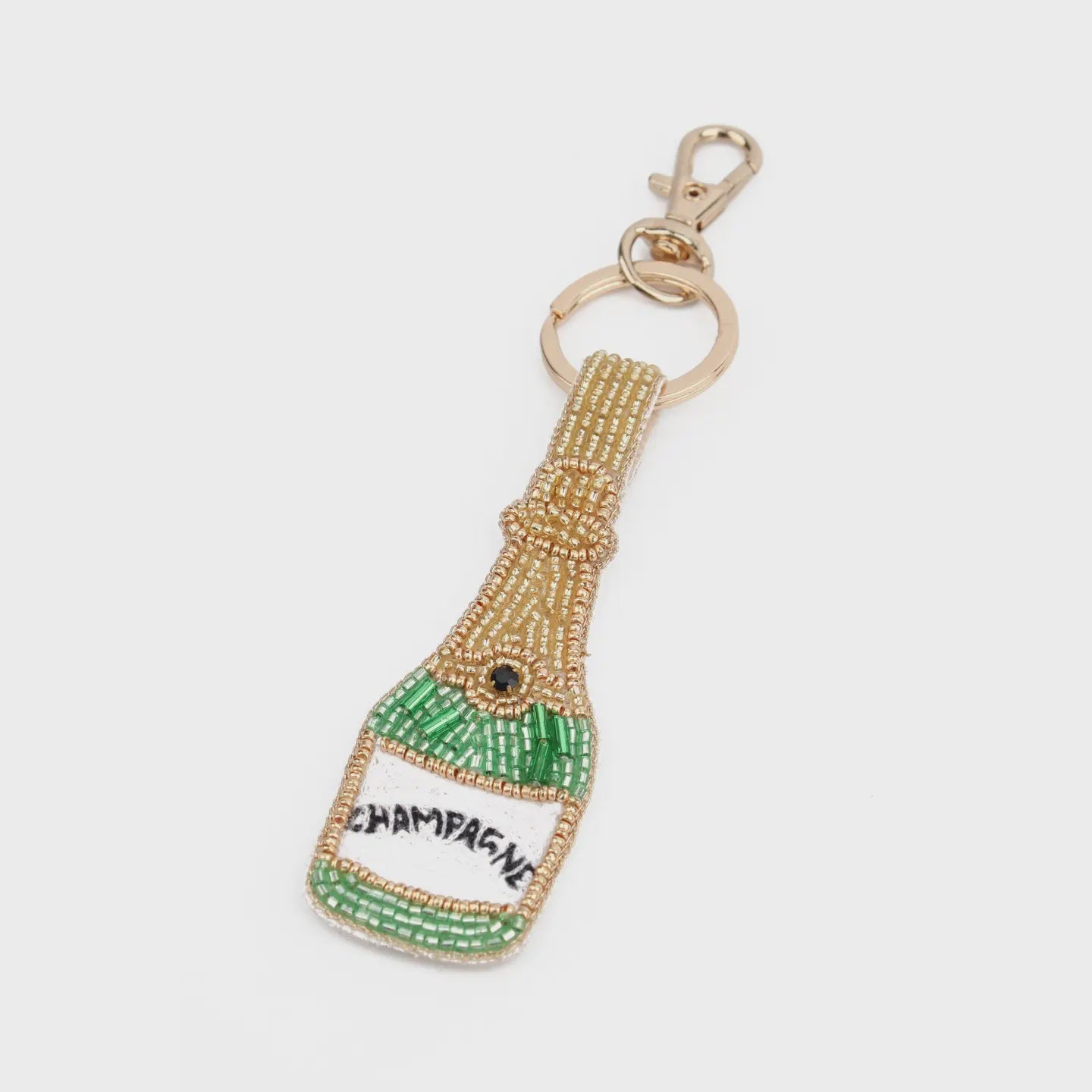 My Doris Champagne Bottle Keyring/Bag Charm
