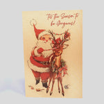 Five Dollar Shake Cards Santa Season To Be Gorgeous Card