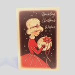 Five Dollar Shake Cards Sparkling Christmas Wishes Card