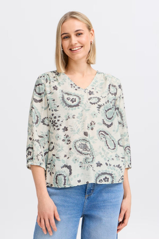 Fransa Fashion Fransa Frariana Blouse Frosty Green