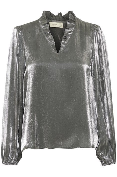 Fransa Fashion Fransa Fryolanda Silver Blouse