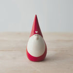 Gainsborough Giftware Homewares Red & White Heart Gonk Ornament