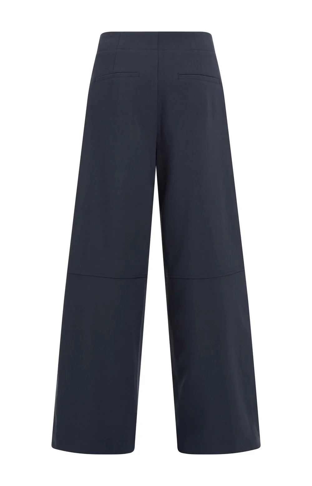 YAYA  High Waist Trousers with Side Stripes