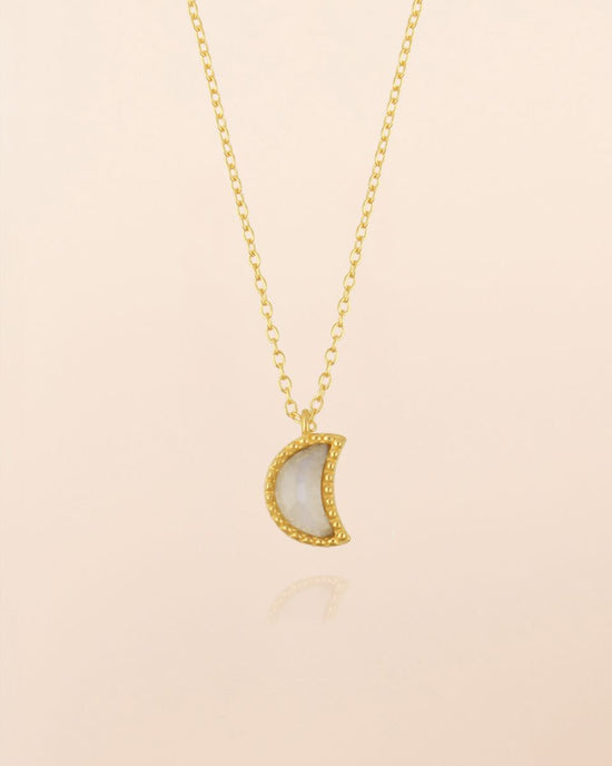 muja juma Lynx 45cm Necklace Moonstone - Precious Sparkle