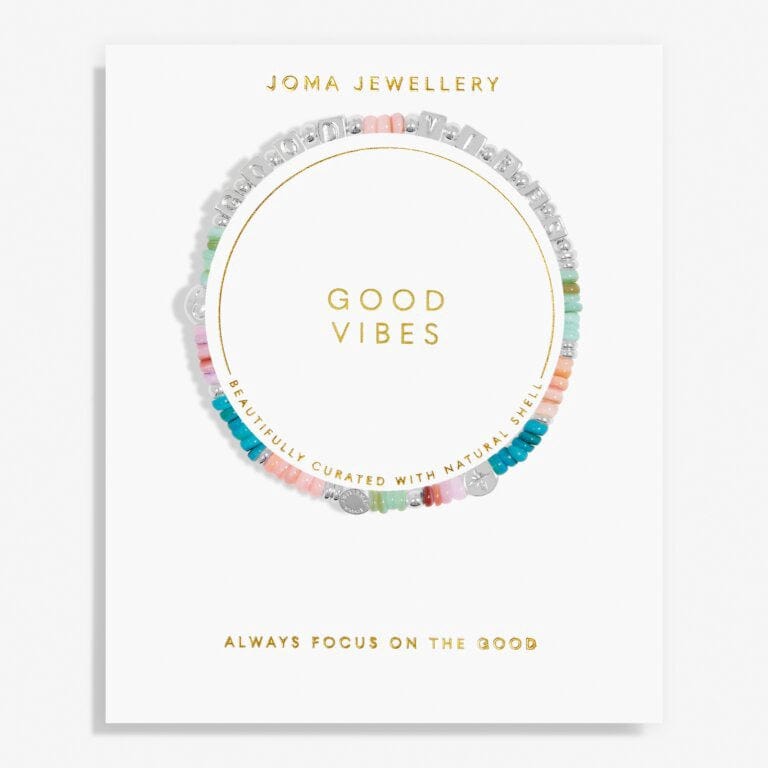 Joma Jewellery Jewellery Joma Jewellery Happy Little Moments 'Good Vibes' Bracelet