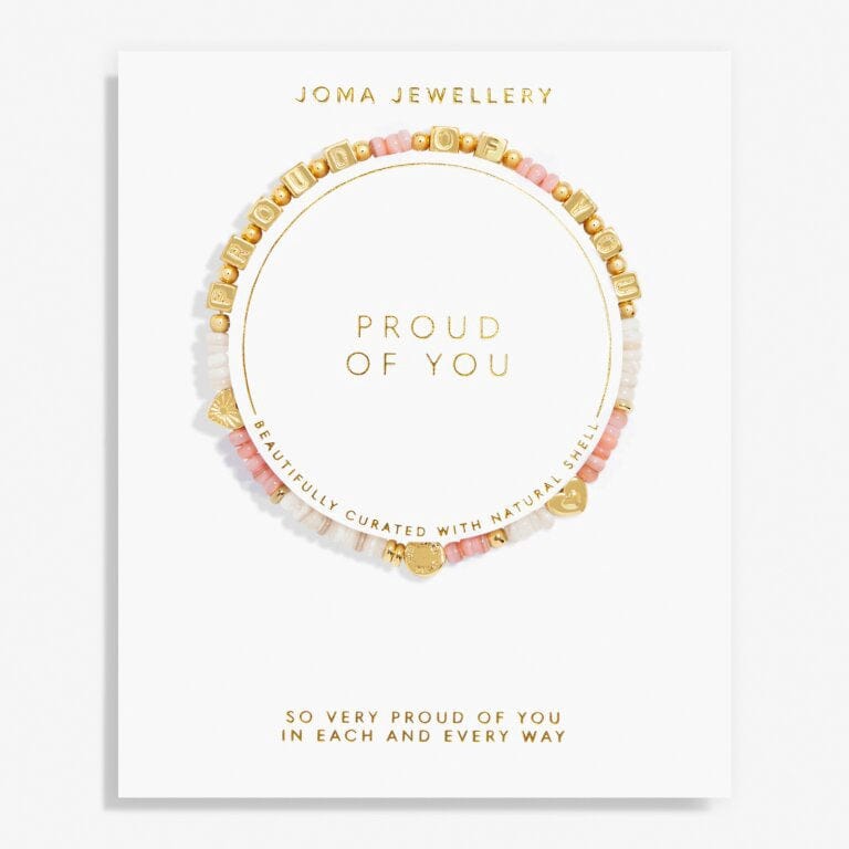 Joma Jewellery Jewellery Joma Jewellery Happy Little Moments 'Proud Of You' Bracelet