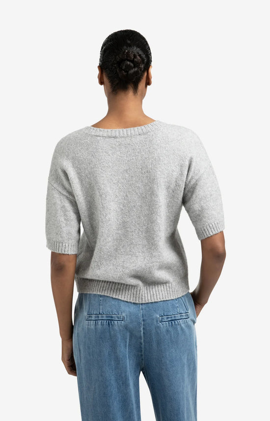 YAYA Short Sleeve Jumper Tres Chic