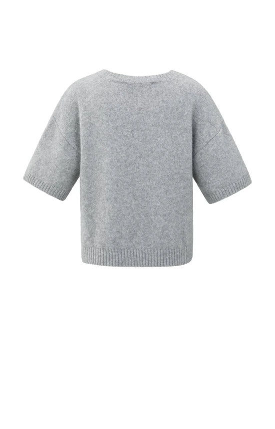 YAYA Short Sleeve Jumper Tres Chic