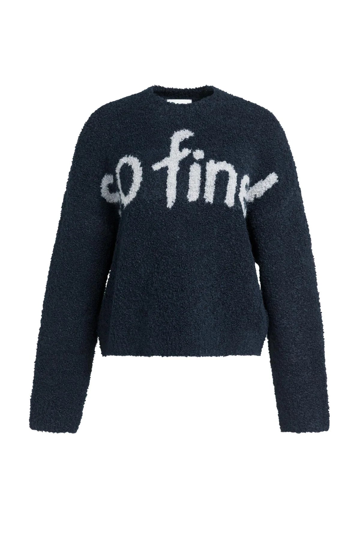 Yaya Knitted Sweater with Artwork 