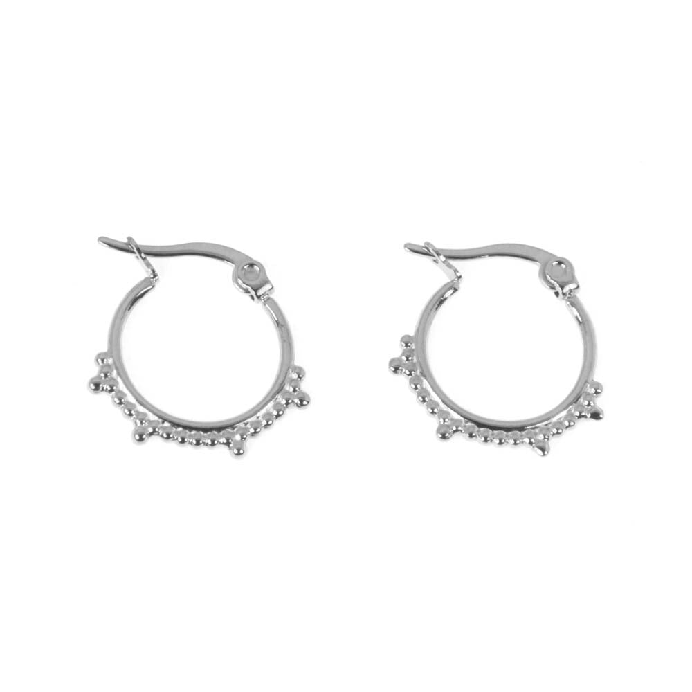 Les Cleias Jewellery Les Cleias Adele Earrings Silver