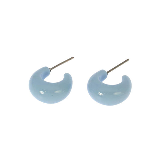 Les Cleias Jewellery Les Cleias Krug Blue Resin Earrings