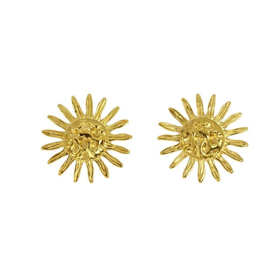 Les Cleias Jewellery Les Cleias Nelly Gold Sun Earrings