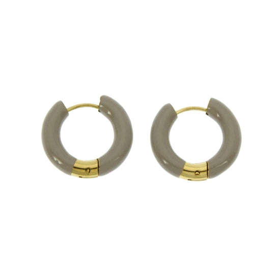 Les Cleias Jewellery Les Cleias Roual Earrings Grey