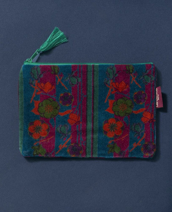 Les Touristes Accessories Les Touristes Zipped Pouch Kensington Fuchsia