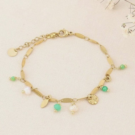 Lilas de Seine Jewellery Lilas de Seine Tassel Bracelet with  Pearls