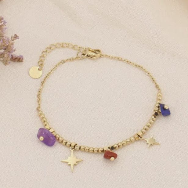 Lilas de Seine Jewellery Multi Lilas de Seine North Star Charm Bracelet